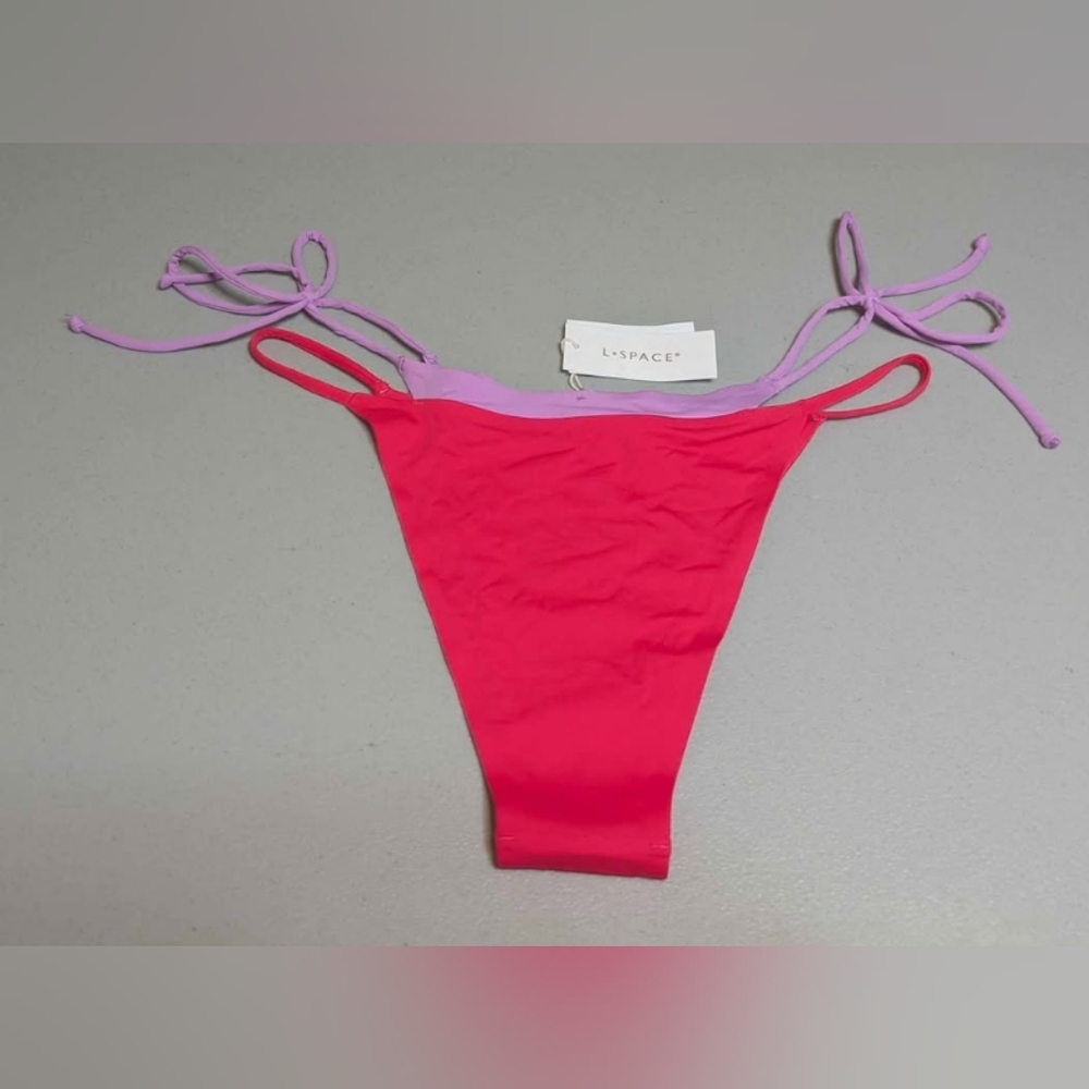 NWT L*Space Fused Mackena bikini bottoms, size XL - Picture 2 of 4